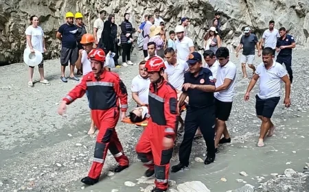 Muğla’da kanyon gezisi kabusa döndü: 13 yaşındaki çocuk ağır yaralandı