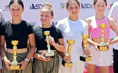 Bodrum’da 12 yaş tenis kupası heyecanı yaşandı