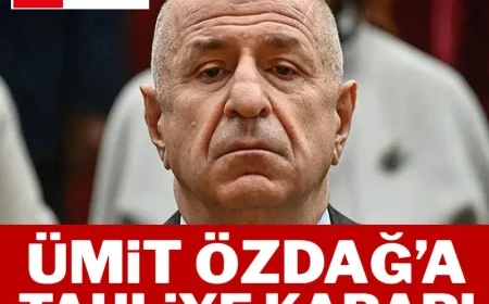 SON DAKİKA: Ümit Özdağ hakkında tahliye kararı