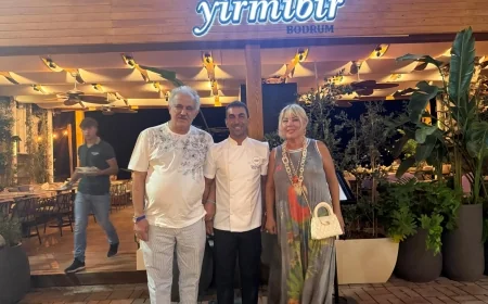 Safiye Soyman ve Faik Öztürk, Yirmibir Bodrum'da Lezzet Dolu Bir Akşam Geçirdi