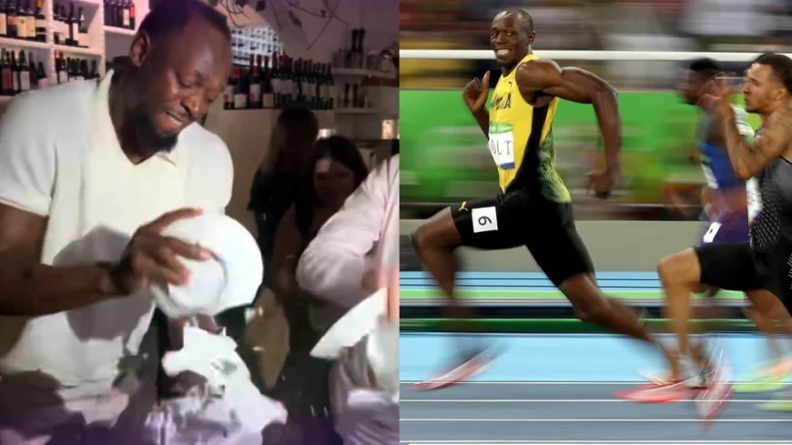 Rüzgarın oğlu Usain Bolt Ege’de çok hızlı çıktı