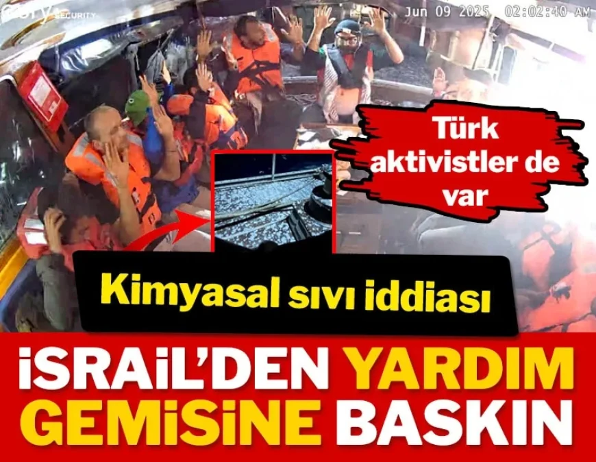 İsrail Ordusu 'Madleen' gemisine müdahale etti