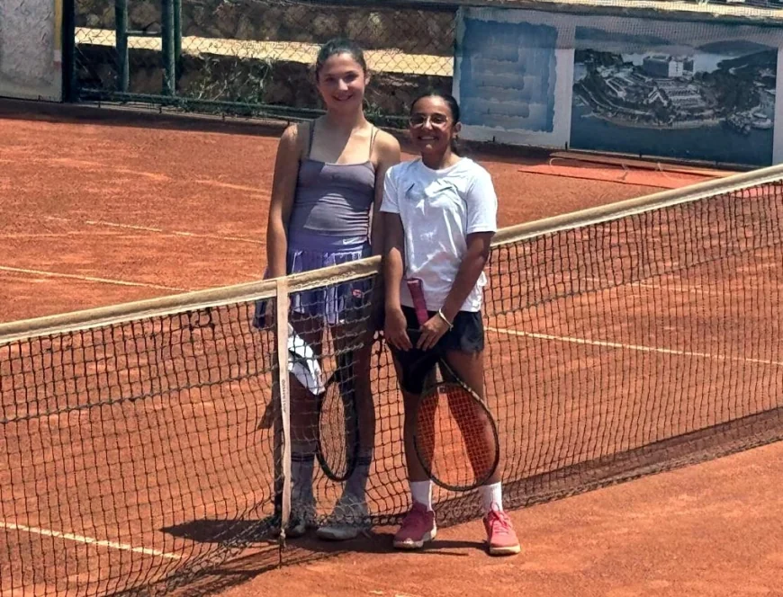 12 Yaş Tenis Yaz Kupası maçları başladı