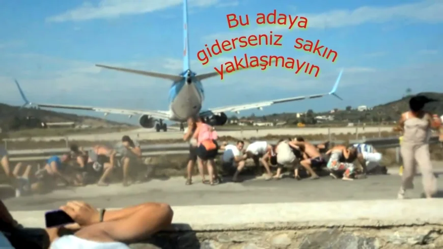 Dünyada böyle merak görülmedi, turistik adada “Ölümüne merak” yerlerde sürüklendiler, ağır yaralandılar