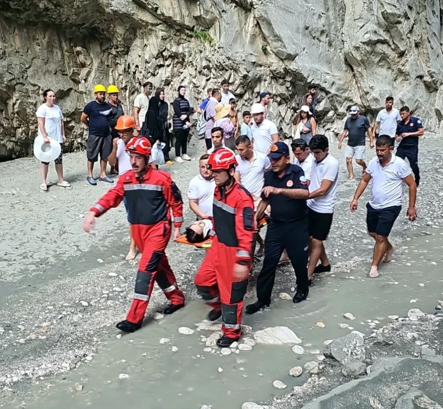 Muğla’da kanyon gezisi kabusa döndü: 13 yaşındaki çocuk ağır yaralandı