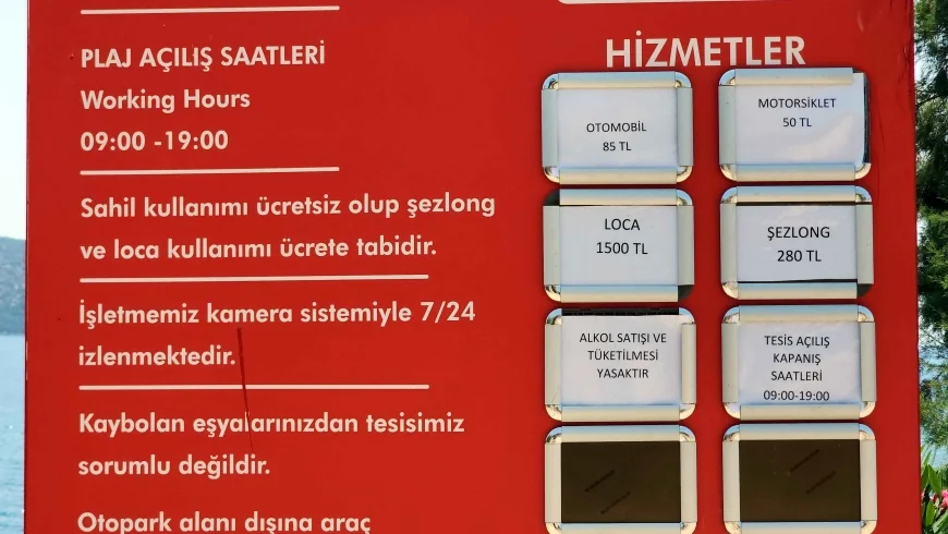 Bodrum'da ücretsiz girişli halk plajı, AMA PARALI, Bakanlığın ilginç uygulaması
