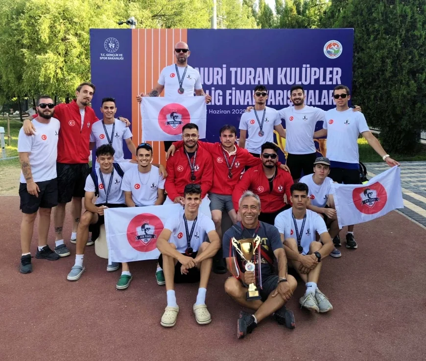 Yaşamını yitiren Milli Sporcu oğlunun adına kurduğu kulüp ile Türkiye 3. oldu