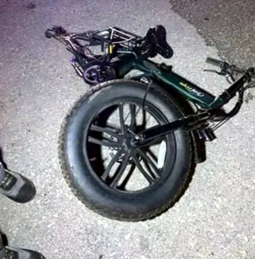 Otomobilin çarptığı bisikletli genç yaşamını yitirdi