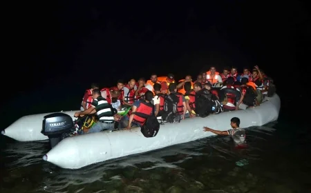 Bodrum’dan Leros’a lastik bot ile göçmen ticareti yapan Suriyeli futbolcuya 25 yıl hapis cezası verildi.