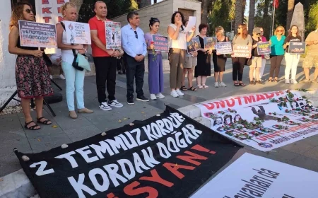 Madımak Bodrum’da anıldı “Katliamdaki cümleler Leman dergisinin önünde kullanıldı”