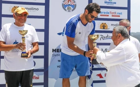 Şampiyon Yunan sporcunun Atatürk anıtı önündeki sevinci ülkesinde olay oldu