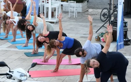 Bodrum yoga günleri başladı