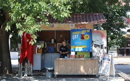 Belediye çay ücretini 1 TL. yaptı