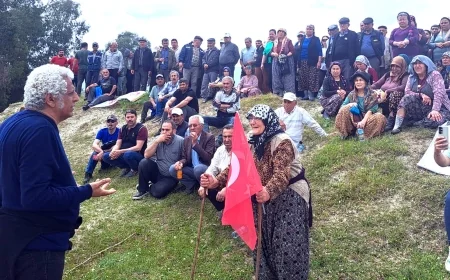 Aydın köylülerine sevinçli haber idare mahkemesinden geldi, doğayı , tarihi ormanları yok edecek madenin ÇED gerekli değildir kararı iptal edildi…