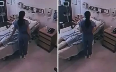 Üniformasının önünü açarak hastaya göğüslerini sallayan hemşireye tepki yağıyor