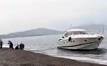 Bodrum ve Muğla kıyılarından İncirli adasına göçmen kaçıran iki Türk kaptana tarihi ceza 246 yıl hapis ve 2,5 milyon Euro para cezası verildi