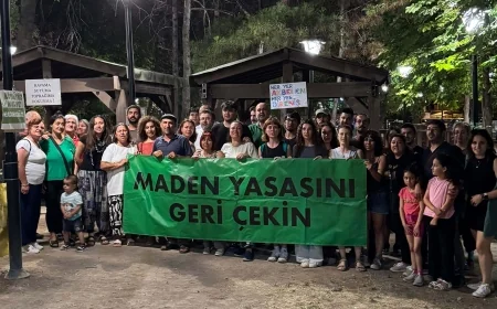 KÖYLÜLERDEN GECEYARISI MEKTUBU  KÖYÜMÜZ TOPRAĞIMIZ VATANAMIZDIR MADEN YASASINI GERİ ÇEK