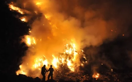 SON DAKİKA.. ORMAN YANGININDA 10 İŞÇİ ŞEHİT OLDU