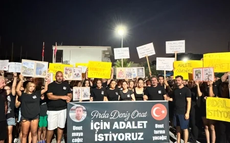 Teknede öldürülen genç kaptan için ailesi ve yakınları adalet istedi