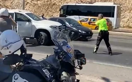 Tatlıses'in kızı Dilan Çıtak Bodrum’da ortalığı birbirine kattı polis havaya ateş ederek durdurdu