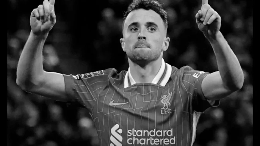 Dünya futbolu şokta. Liverpool'un yıldızı Jota  araba kazasında hayatını kaybetti