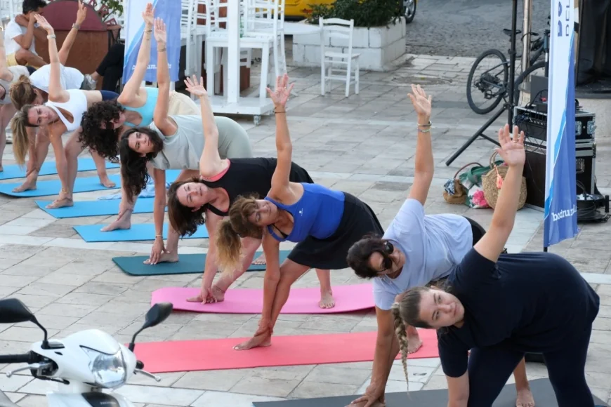 Bodrum yoga günleri başladı