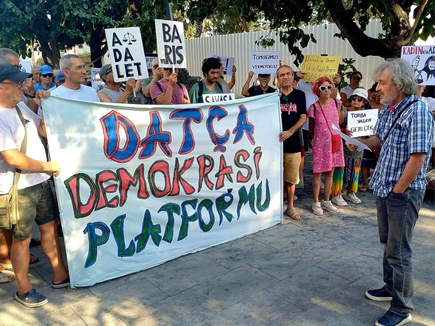 Datçalılar Özel Çevre Koruma Alanı’nın ranta ve talana açılmasına tepki gösterdi