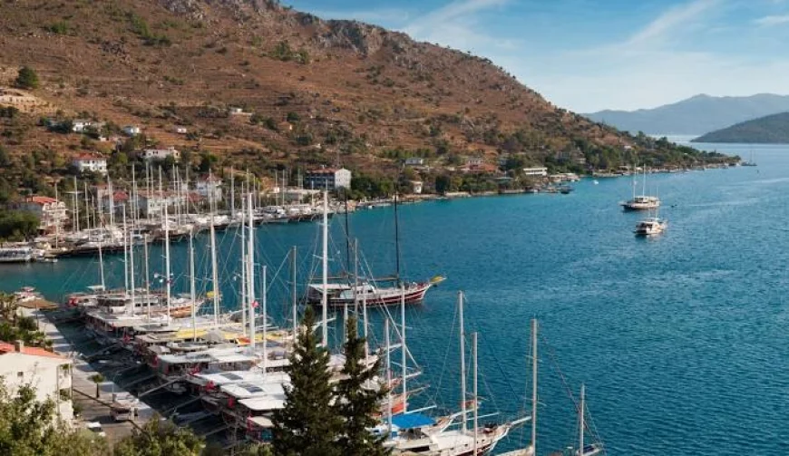 Muğla'nın en güzel koyunda marinaya tepki