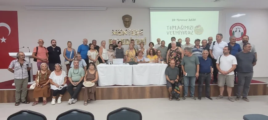 Muğlalılardan “Toprağımızı Vermiyoruz Seferberliği”