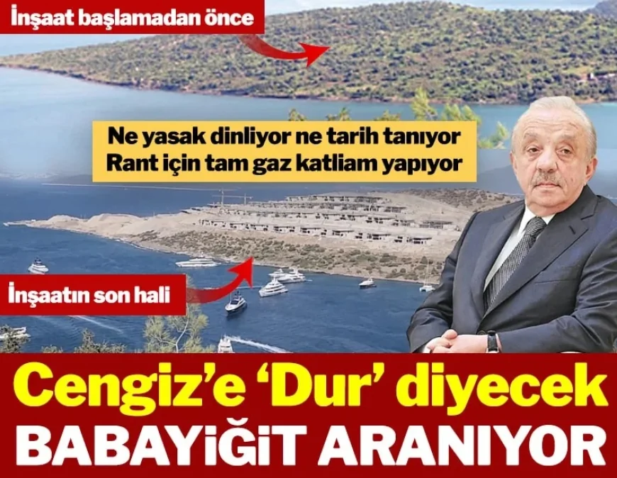 Cengiz İnşaat, Cennet koyu cehenneme çevirdi durmadı...“CEVAP VERDİ”