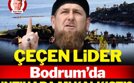 Bodrum tatilinde boğulma tehlikesi  geçirmişti...Çeçen lider Bodrum'da intihara mı kalkıştı?