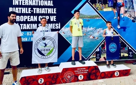 Muğlalı  Kerem Batur Genç’ten Çifte Madalya