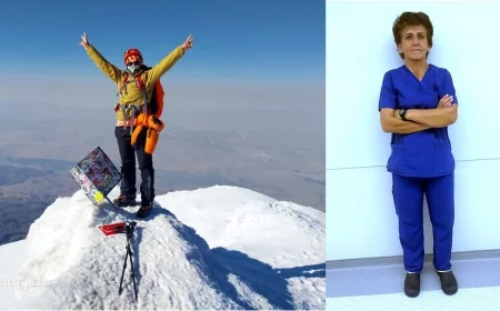 Bodrumlu hastabakıcı “Gözünü Ağrı’dan sonra Everest’in zirvesine dikti” "Dağların zirvesi tutkusu oldu"