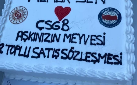 Muğlalı memurlar “AŞKIMIZIN MEYVESİ TOPLU SATIŞ SÖZLEŞMESİ”