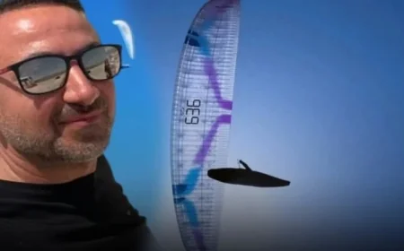 Dünya Yamaç Paraşütü Kupası'nda feci ölüm!