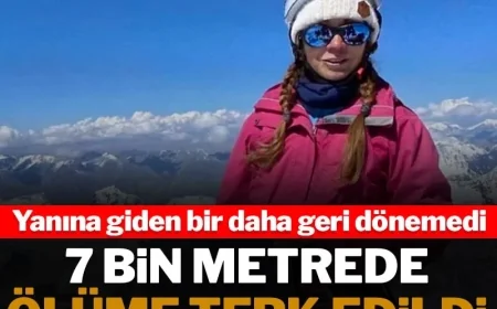 Bacağı kırılan dağcı 7 bin metrede ölüme terk edildi