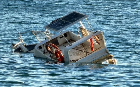 Bodrum’da fırtına etkili oldu, sabah kalkan teknesini karada buldu