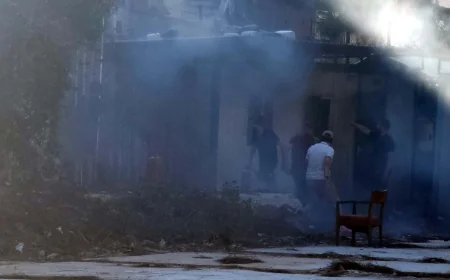 Torba'daki işçiler konteynır lojmanda çıkan yangında ikinci kez ölümden döndü
