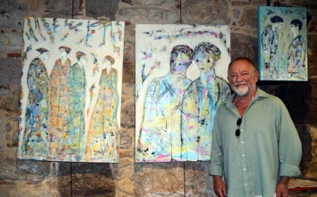 Bodrum’da zamanın ruhuna uygun sergi “Yüzler ve Yüzsüzler”