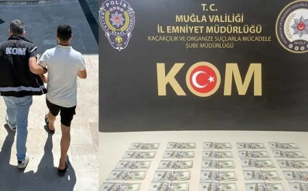 Sahte dolarları piyasaya süremeden yakalandı