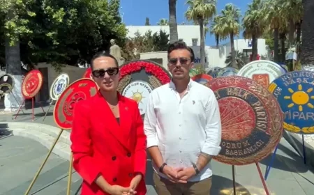 Bodrum’daki törenlerde çelenk krizi yaşandı iddiası