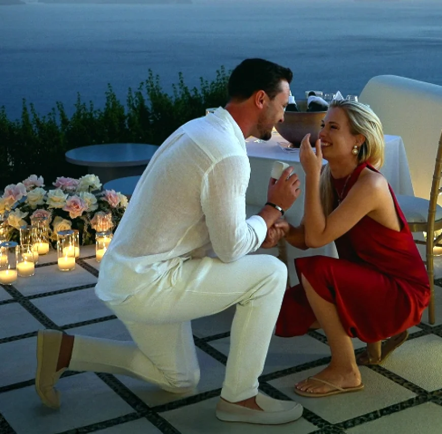 Prenses Diana’nın yeğeni Lady Eliza Spencer Santorini adasında nişanlandı, soluğu Bodrum'da aldı