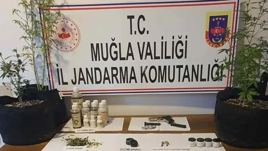 Muğla'da uyuşturucu operasyonu: 2 gözaltı