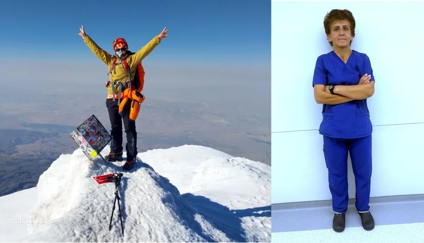 Bodrumlu hastabakıcı “Gözünü Ağrı’dan sonra Everest’in zirvesine dikti” "Dağların zirvesi tutkusu oldu"