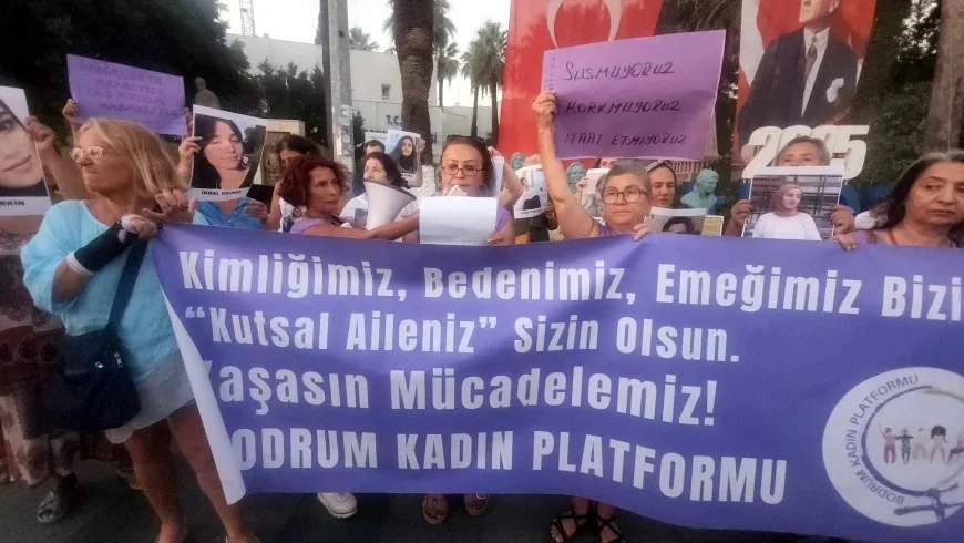 Bodrum Kadın Platformu “Kadınların Hayır’ı Tahrik Değil, Yaşam Hakkıdır!”