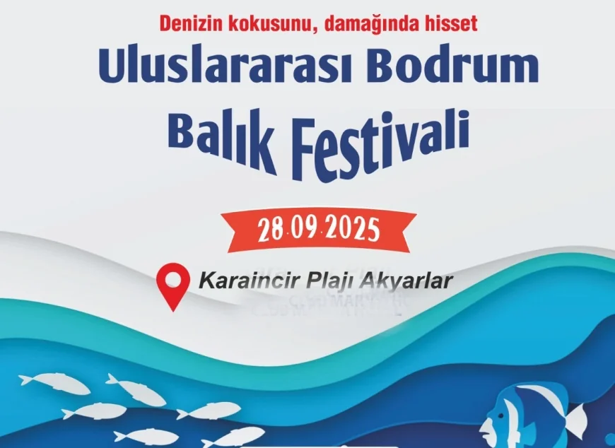 Bodrum’da Uluslararası Balık Festivali yapılacak.