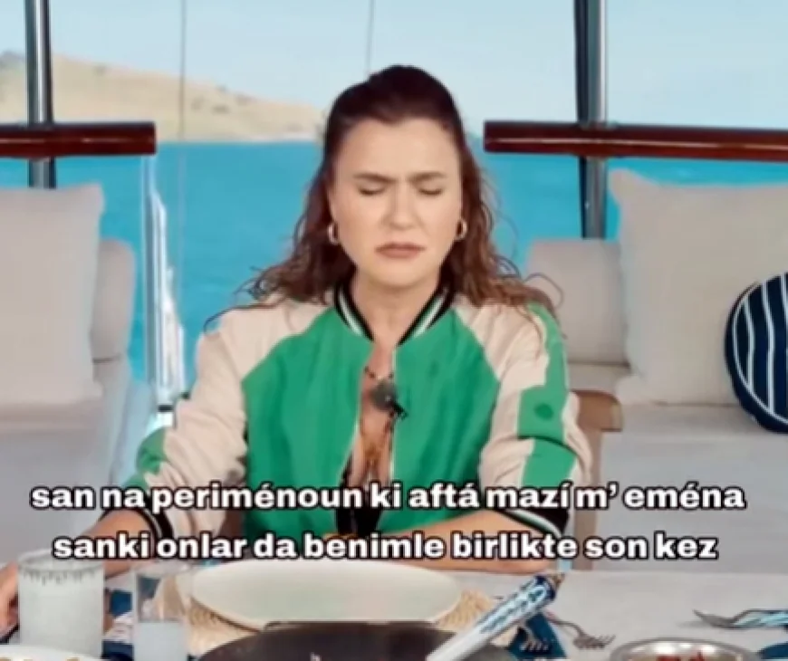 Şevval Sam’ın Yunanca söylediği şarkının yankısı komşuda büyük oldu