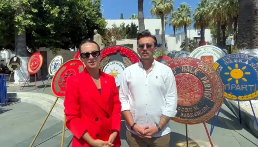 Bodrum’daki törenlerde çelenk krizi yaşandı iddiası