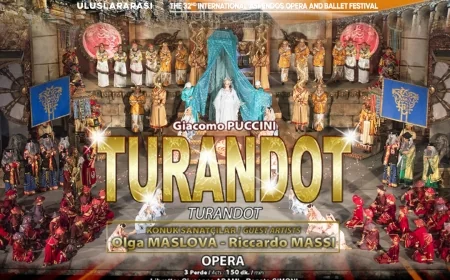 32. ULUSLARARASI ASPENDOS OPERA VE BALE FESTİVALİ TURANDOT İLE BAŞLAYACAK
