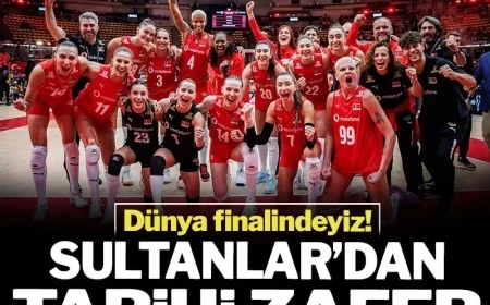 voleybolda tarihi zafere doğru..,Filenin Sultanları'ndan tarihi zafer! Dünya finalindeyiz